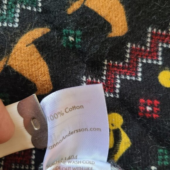 Harry Potter Fair Isle Relaxed fit Pajama Pants Womens size S Hanna Andersson - Picture 5 of 7